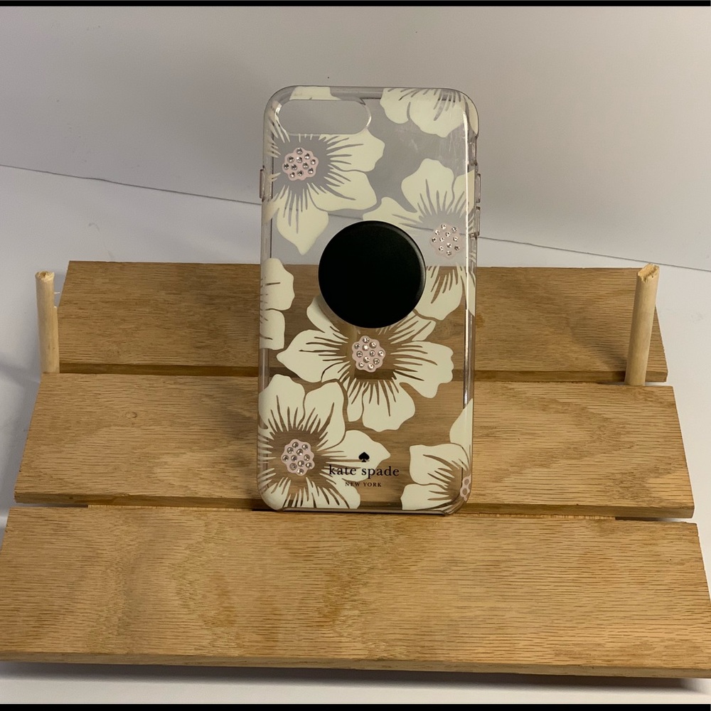 Kate Spade iPhone 7/8 Plus Case with pop socket